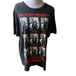 MICHAEL MYERS HALLOWEEN II THE MANY MOODS OF MICHAEL MYERS T SHIRT SZ XL